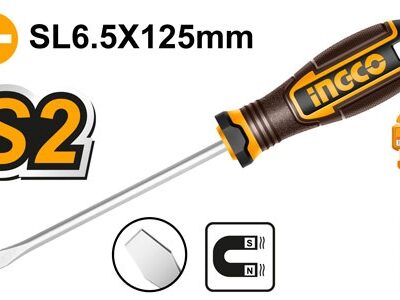 Surubelnita – SL6.5 cu Maner Cauciucat INGCO HSDSL6125