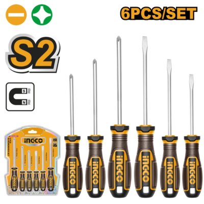 Surubelnite Set 6buc Industrial INGCO HKSDS0628