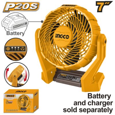 Ventilator 20V 7″ INGCO CFALI2007